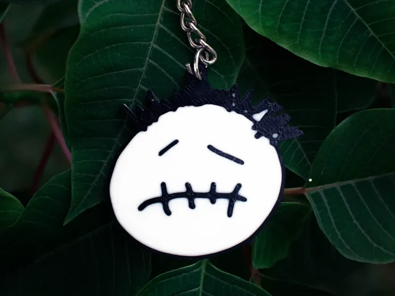 Travis Scott logo keychain