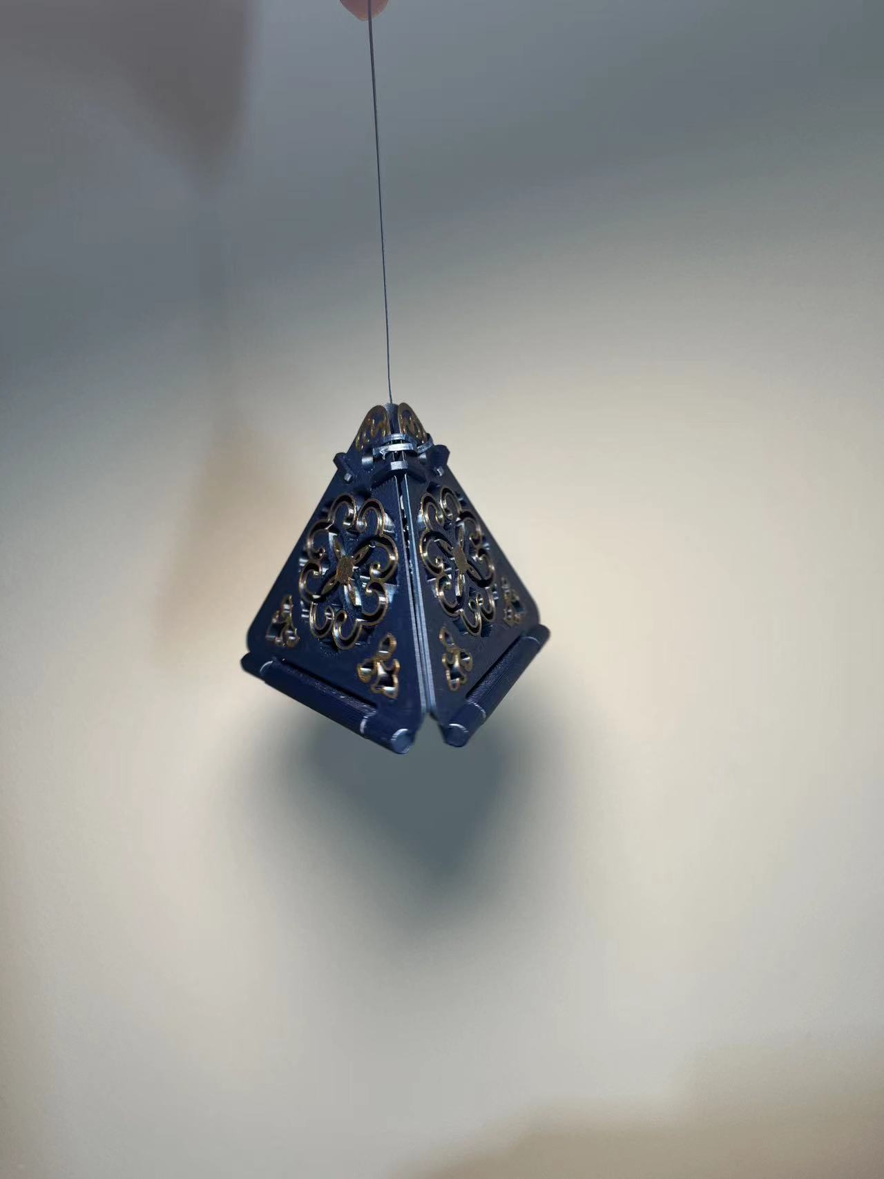 Miniatura 1 do modelo 3D 宝相花纹镂空粽子香囊（单盘/1.5小时/共26g）
