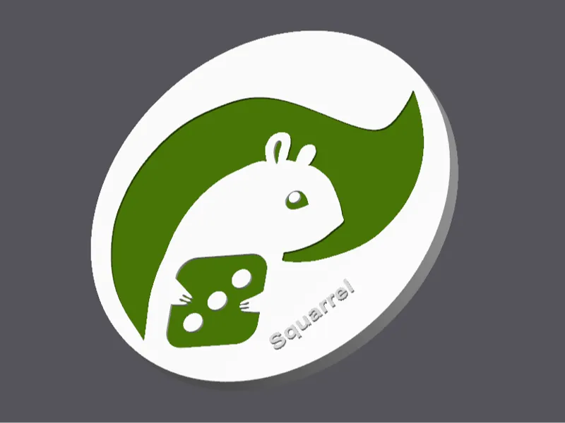 Squarrel Coasters