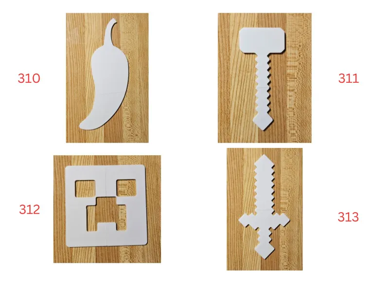 Stencil templates 84