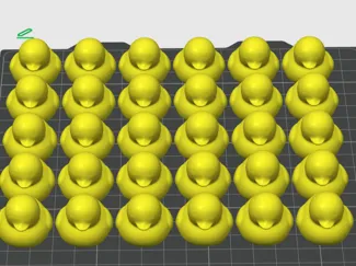 Esercito di mini paperelle