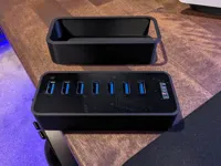 Support mural pour hub USB Anker AH221 7 ports — photo 6