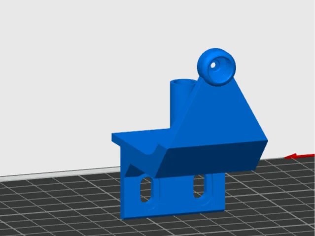 Filament Guide for Ender v3 KE with PC4-M10