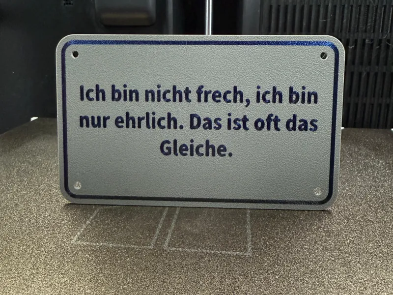 Ich bin nicht frech