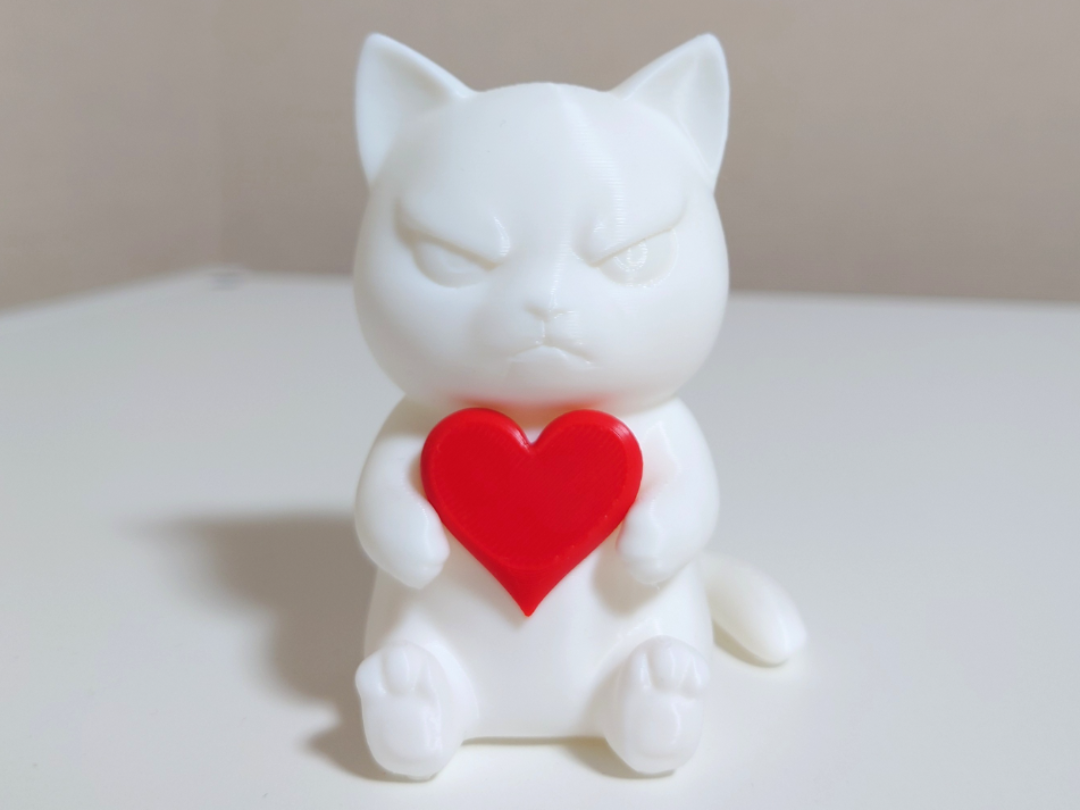 Angry Cat ~Cats want treats, not love~