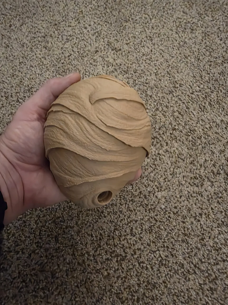 Realistic Textured Wasp Nest, Deterrent, Anti Wasp view 4