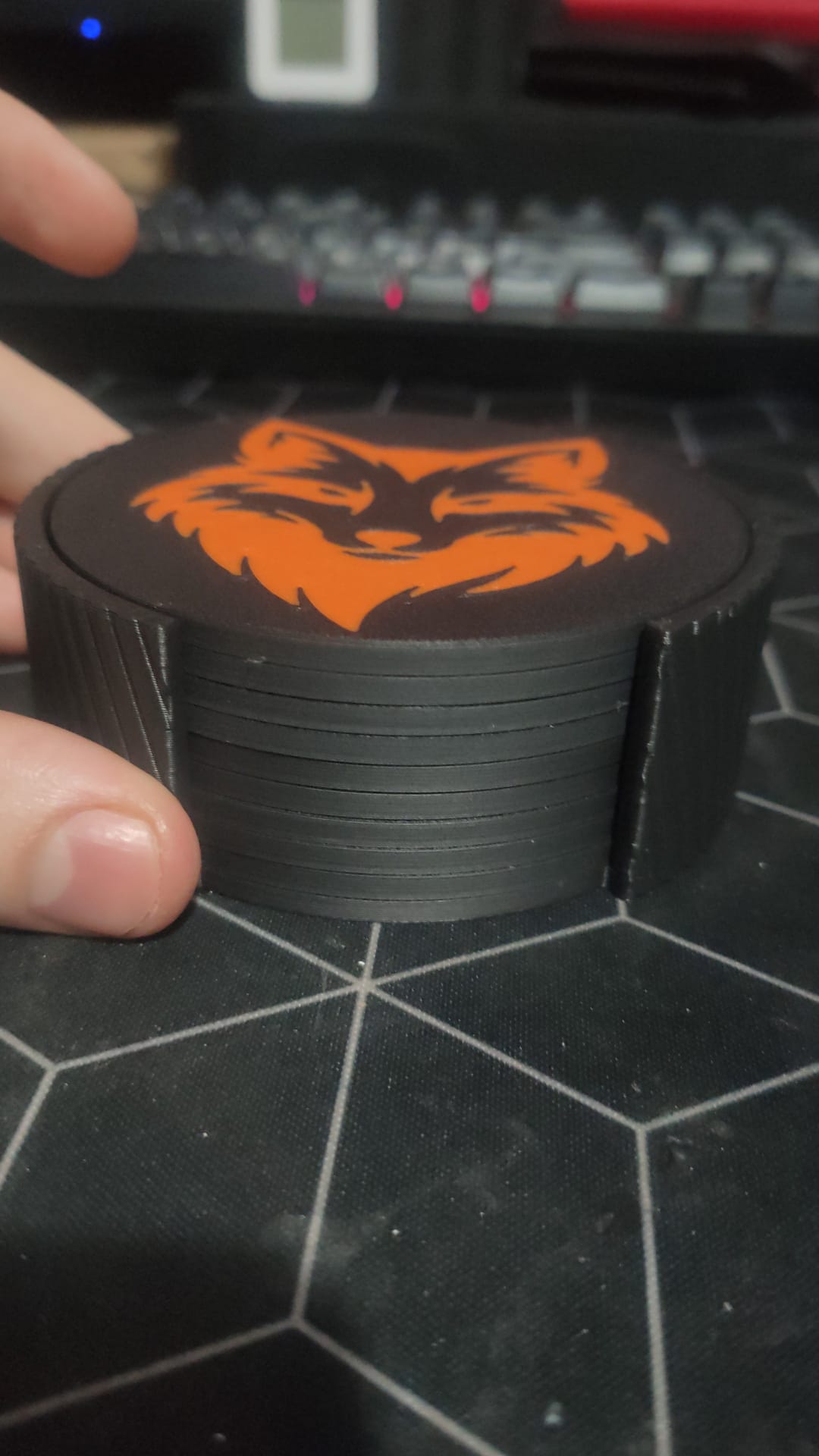 Miniatura 2 do modelo 3D Hunter Coasters
