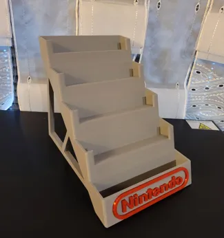 Super Nintendo game holder