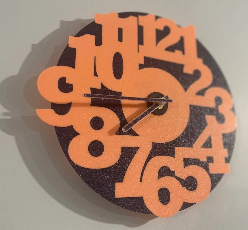 Clock with Background [Clock Components Kit-MH011]