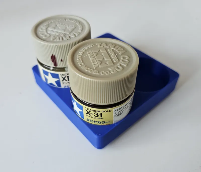 Gridfinity storage for Tamiya 23ml Paint bottles
