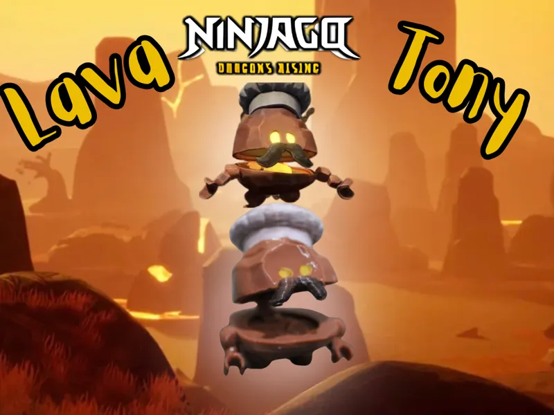 NINJAGO Tides V3 Lava Tony!