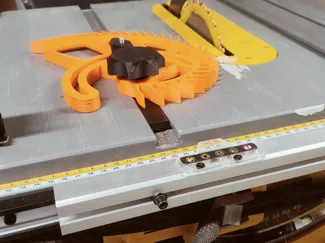 Rotating Spiral Featherboard –  Table Saw & Router