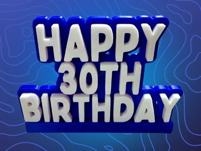 Happy 30th Birthday