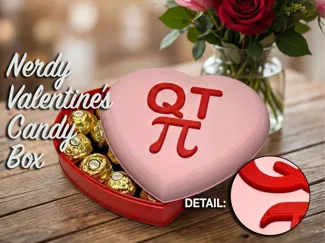 QTπ (“Cutie Pie”) Valentine Candy Box