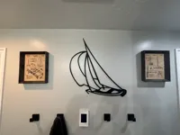 Tableau mural voilier — photo 2
