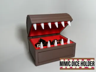 MIMIC DICE HOLDER - Dice Storage Chest