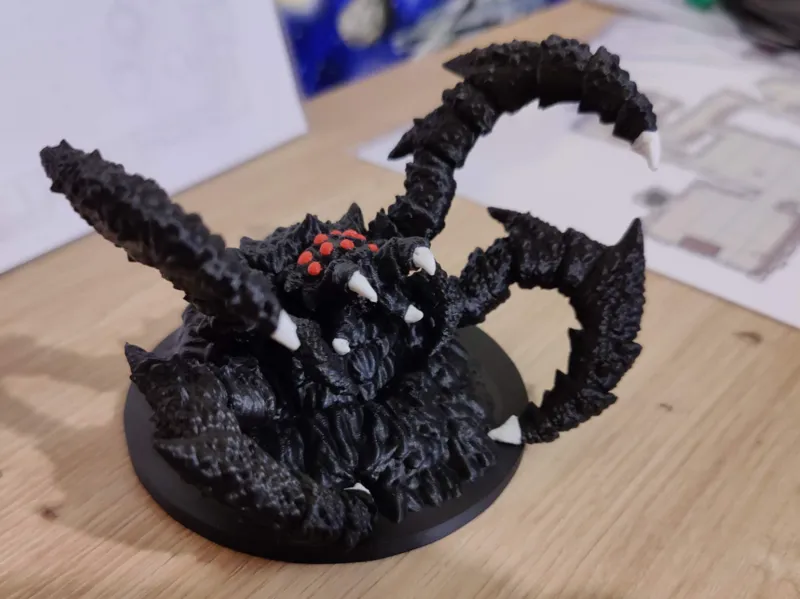 Ancient cave spider