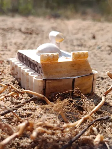 Modelo para impresión 3D: The Brick 2 — vista de referencia 2