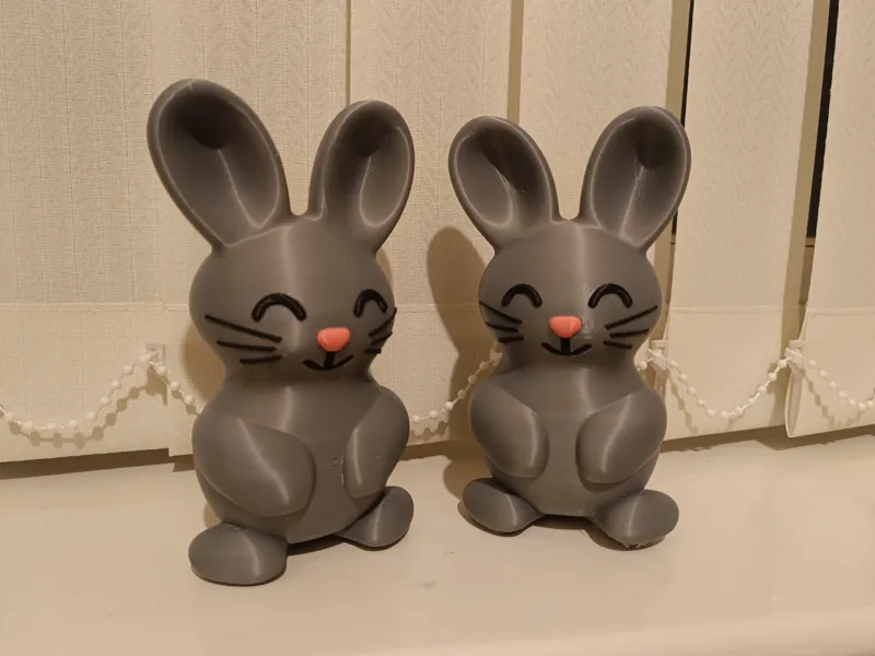 Easter Bunny Figure / Rattle