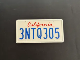 Fast and Furious License Plate - Brian's Supra
