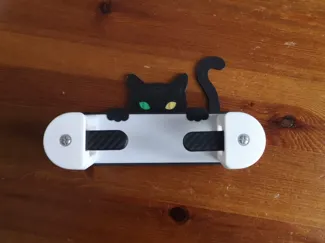 Cat Toilet Paper holder w/ quick swap