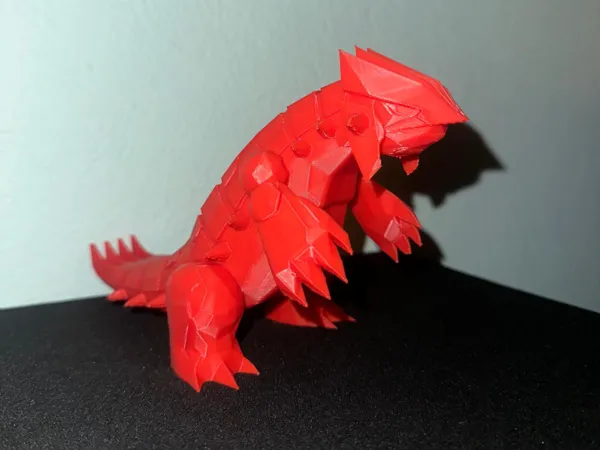 Groudon low poly