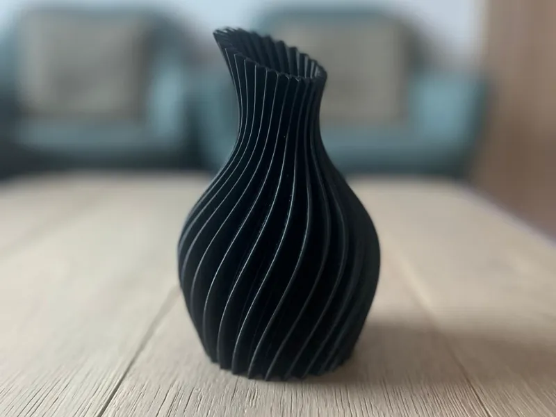 Twisted Elegance Vase