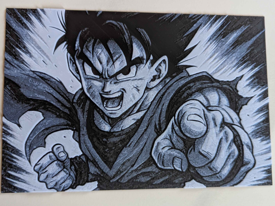SON GOKU DRAGON BALL Z hueforge