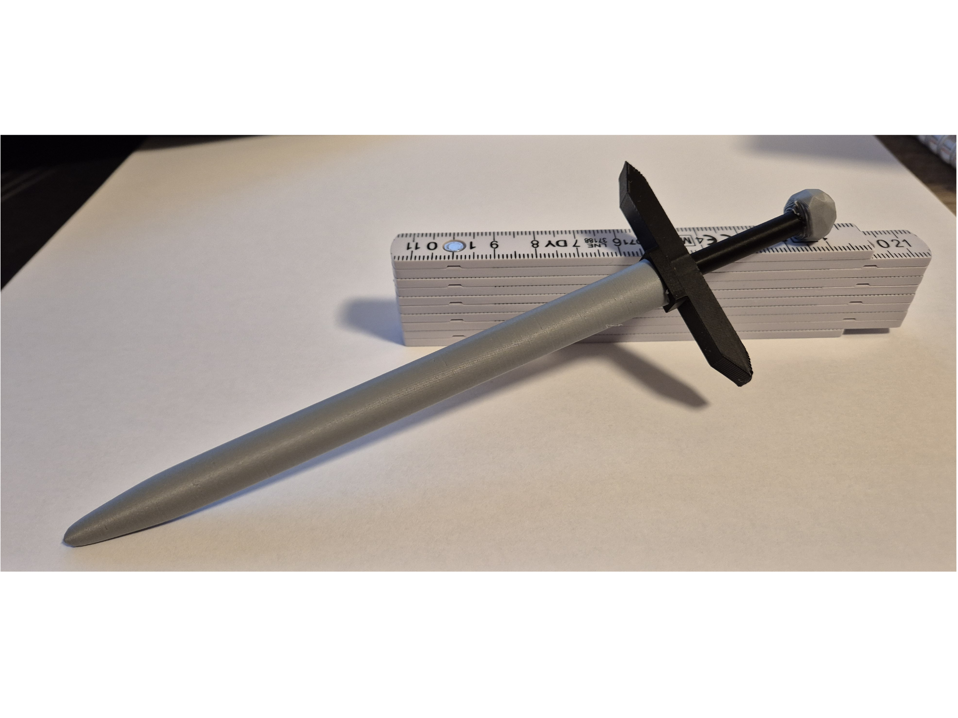 Sword Hairpin – Multicolor (Easy-to-Print Version)