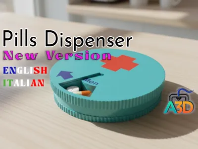 Weekly Pills Dispenser Eng - Ita