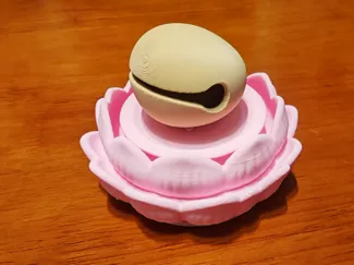 莲花木鱼  按压涨功德  功德+1  解压玩具
