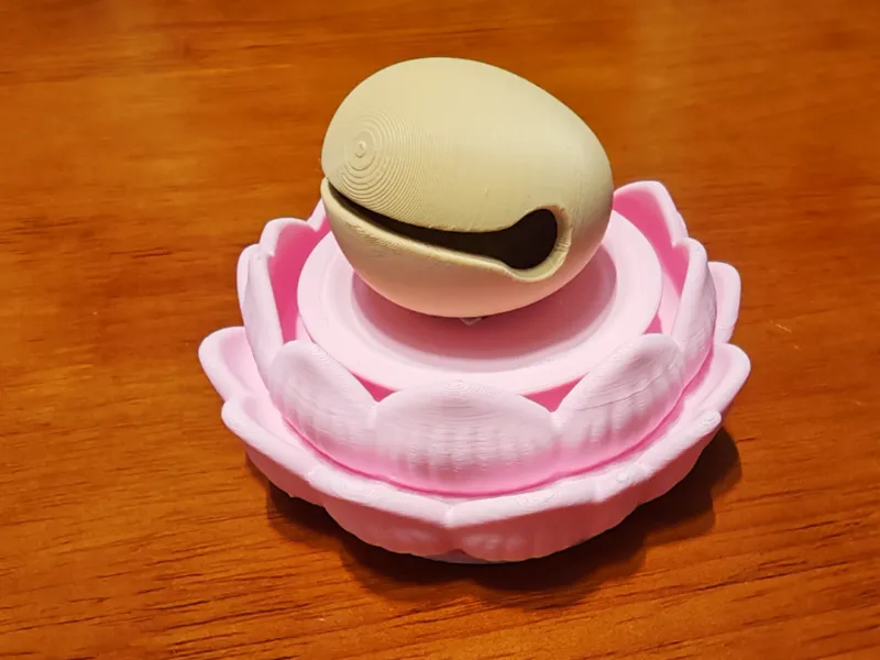 莲花木鱼  按压涨功德  功德+1  解压玩具
