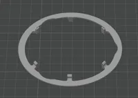STR with standard hold down ring