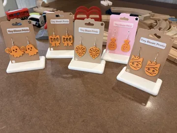 Pendientes: Halloween Silhouette Earrings – 5 Designs — vista de referencia 3
