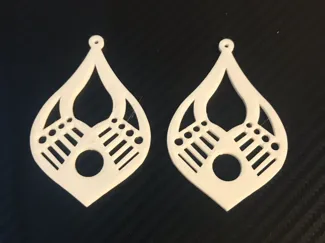 Tear drop Earings