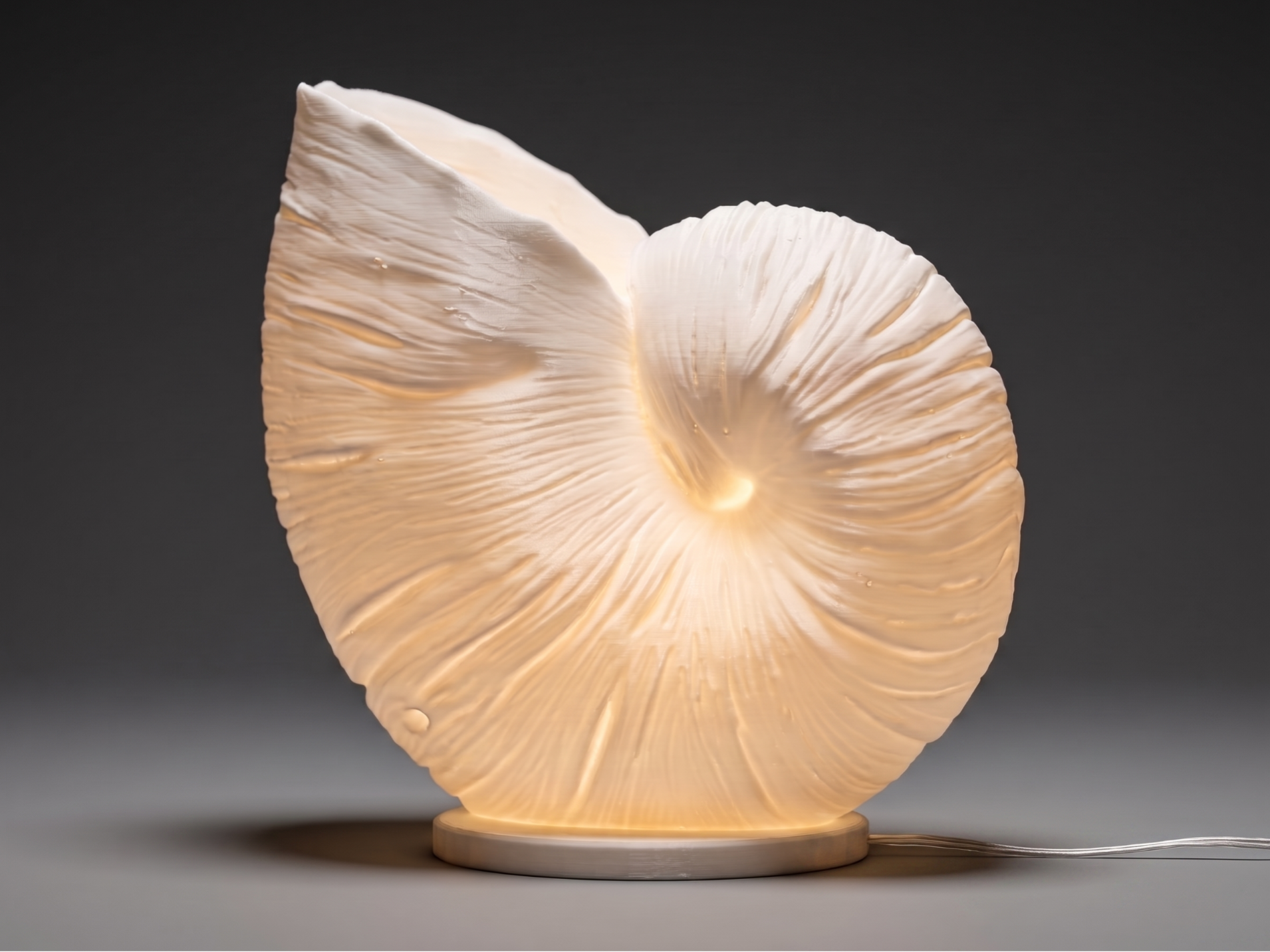 Nimbus Wave Lamp - Elegant Nautoid LedKIt - 1