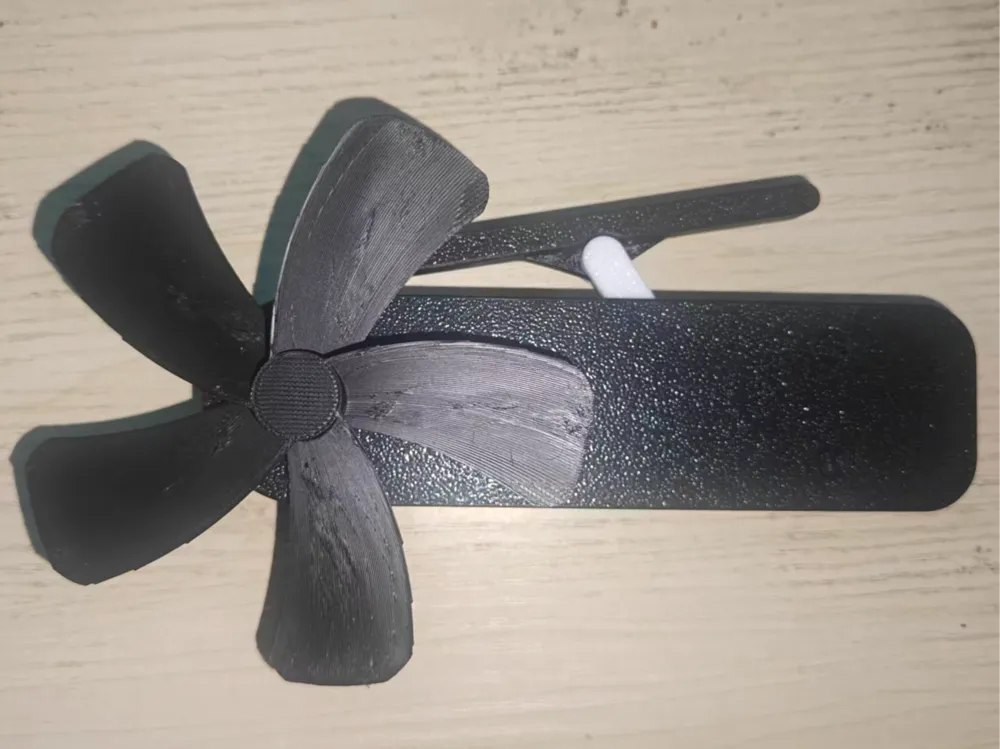 Small Square Box Manual Fan (Strong Wind) - Free 3D Print Model ...