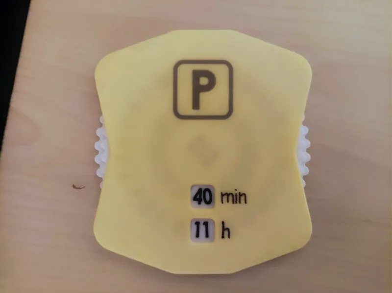 Parking disc