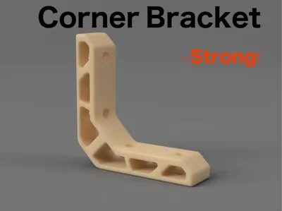 90 Degree - Corner Bracket - Strong