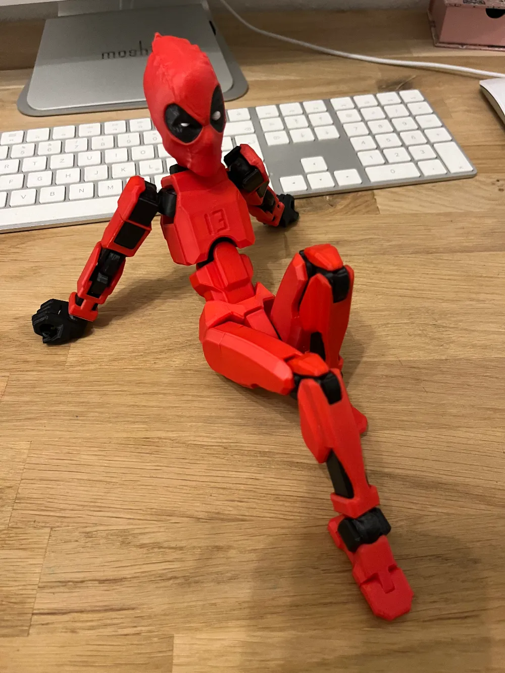 Dummy13 Deadpool Head 200% colour Remixed by Neno77 - MakerWorld