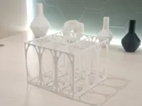 Ultralight config. 0.2mm layer, 1 walls, 0% infill