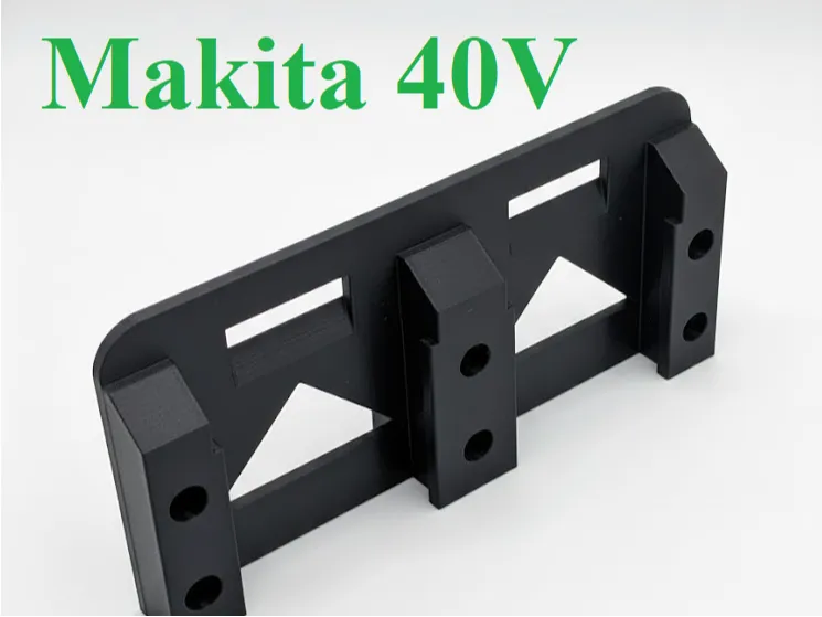 Heavy Duty Makita 40v Duo battery wallholder