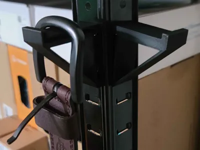 Side Hook for Garage Rack Shelves