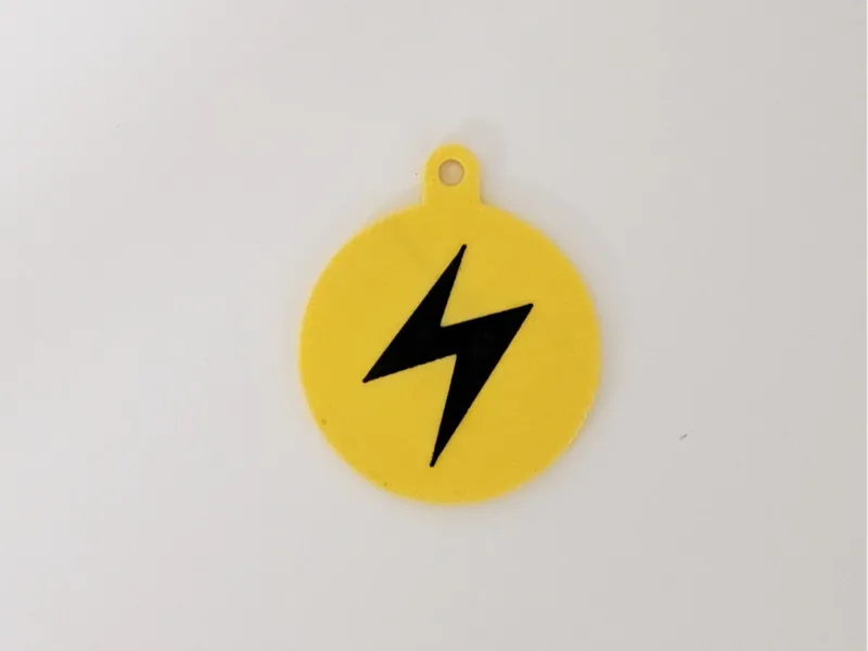 Pokemon TCG Keychain | Electric Type