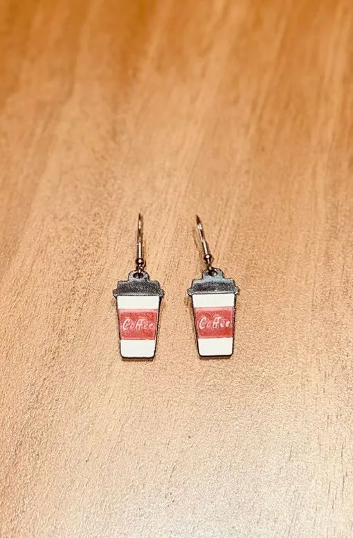 PENDIENTES DE CAFÉ view 2