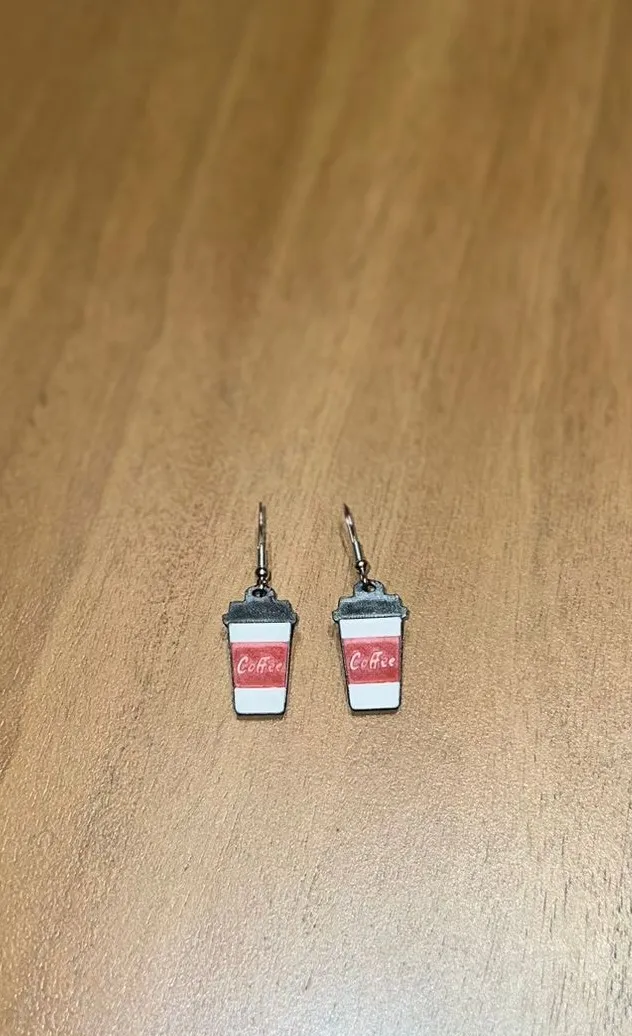 PENDIENTES DE CAFÉ view 3