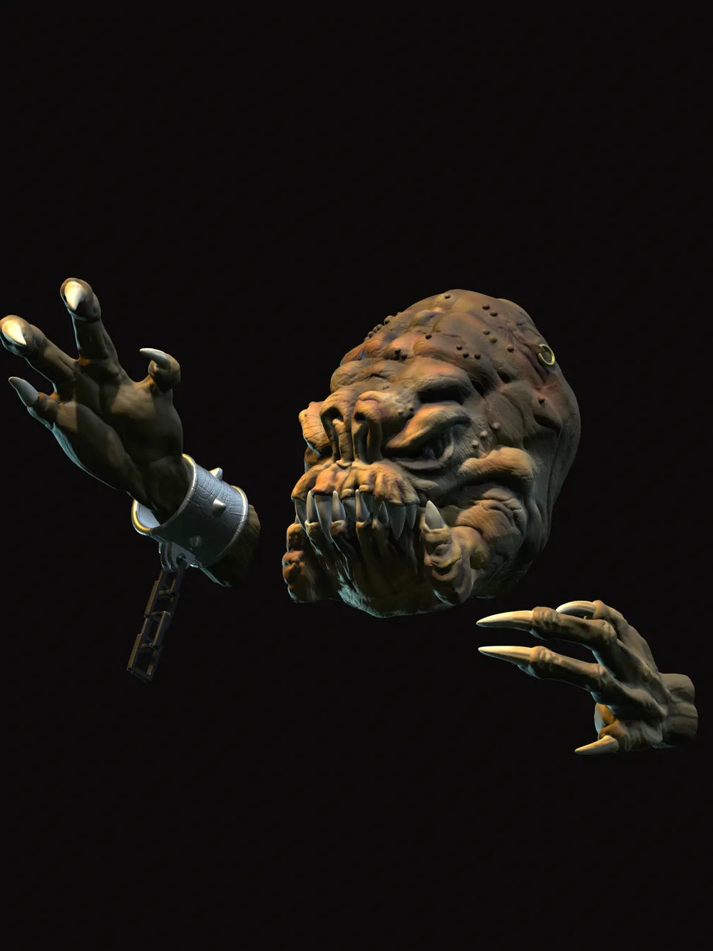 Rancor wall mount by DeKorverArt MakerWorld: Download Free 3D Models