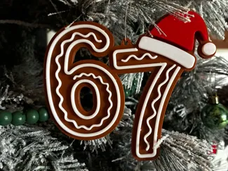 67 Christmas Ornament