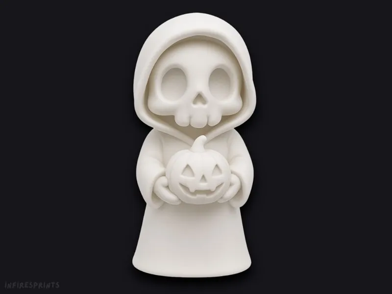 Grim Reaper holding Pumpkin