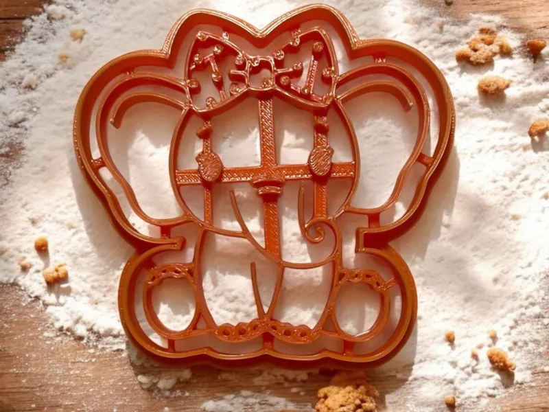 Cookie cutter elephant